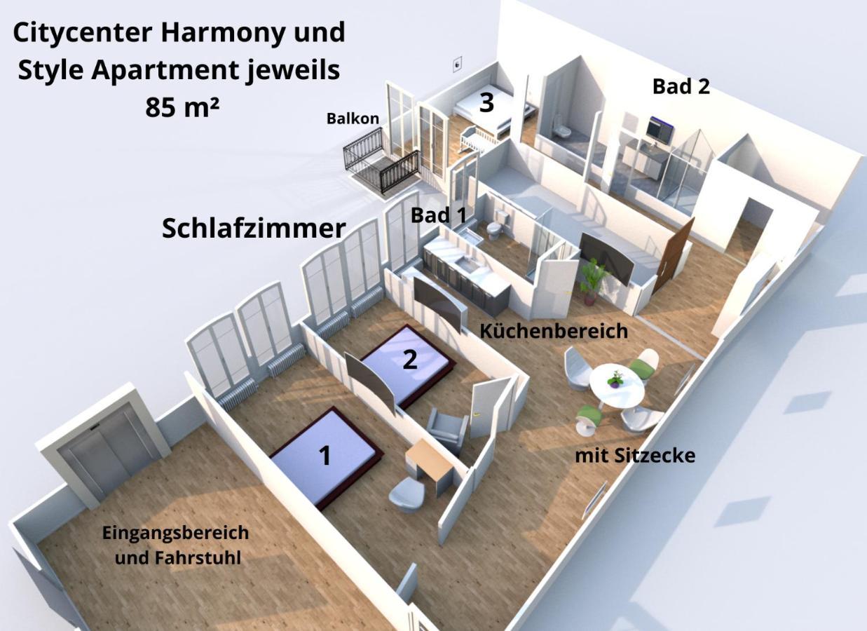 Leipzig Residenz City-Center Apartments Extérieur photo
